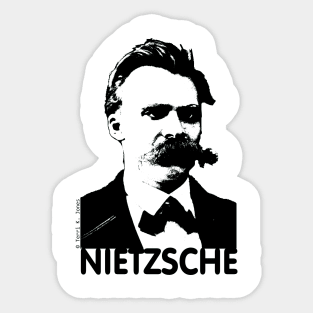 Friedrich Nietzsche Sticker